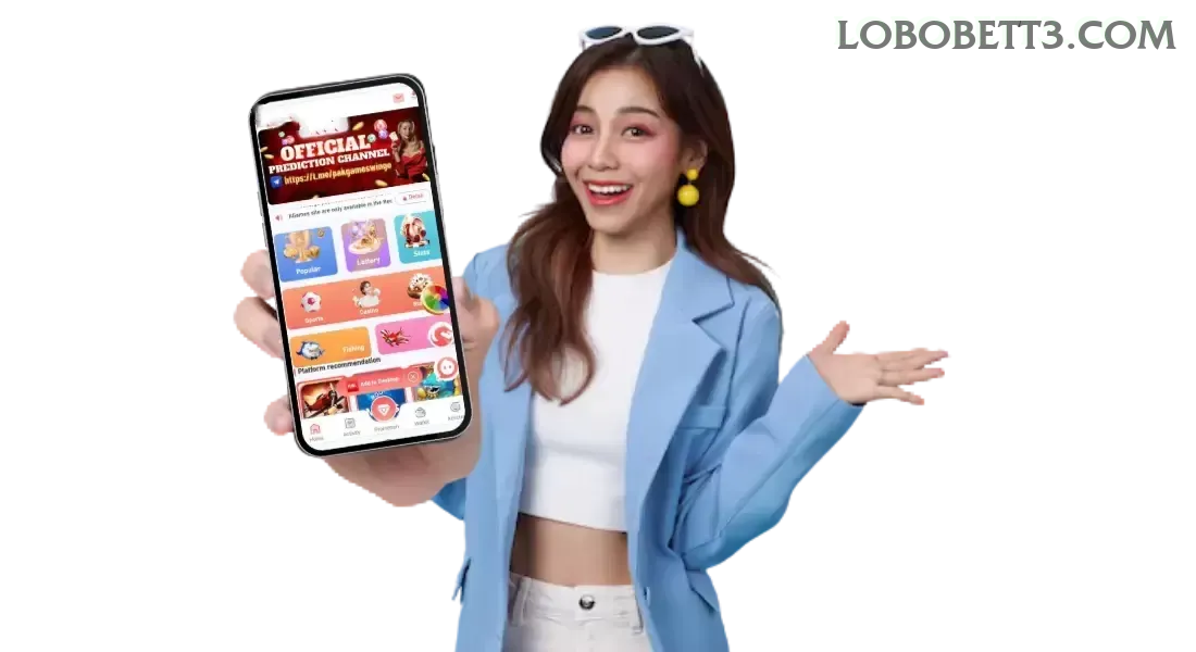Aplicativo móvel lobobet para iOS e Android